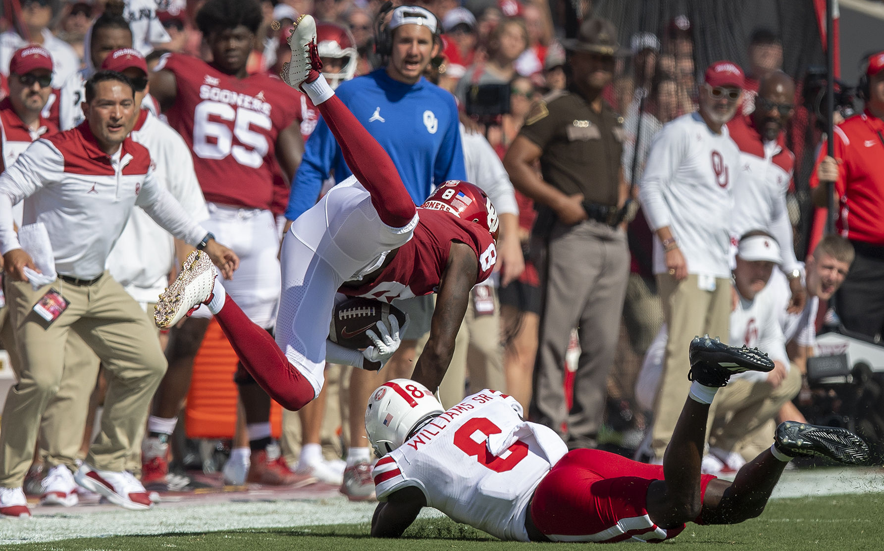 Nebraska vs. Oklahoma, 9.18